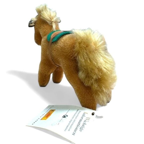 Steiff Mohair Horse Pony Plush Made in Germany NWT - Picture 4 of 11